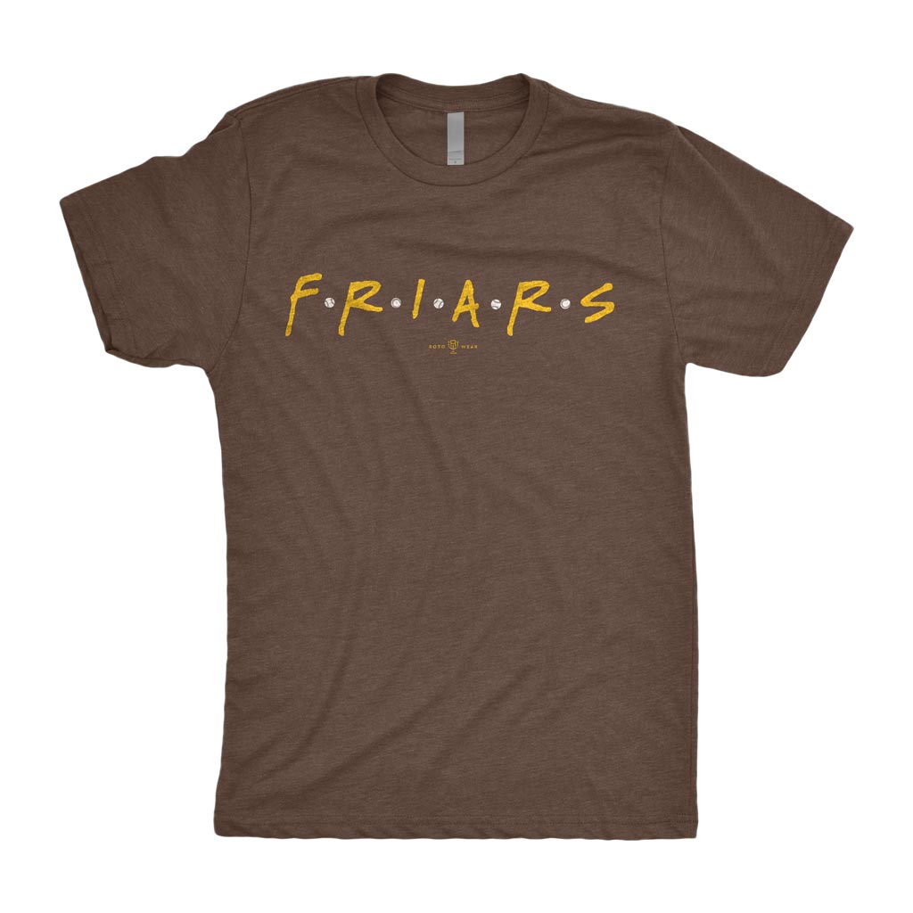 Friars Shirt | San Diego Baseball Friends Original RotoWear Design