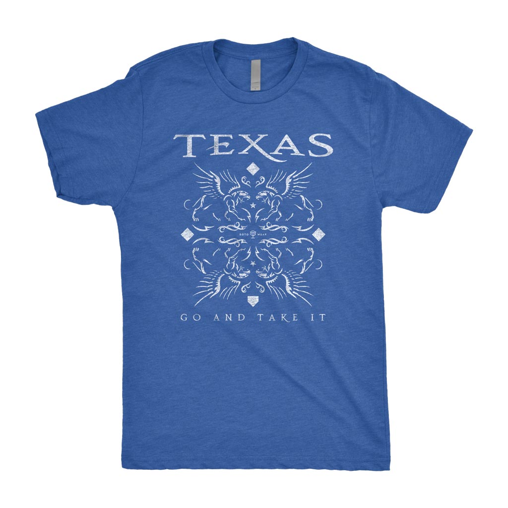 Go And Take It Shirt | Texas Baseball Creed Inspired Original RotoWear Design