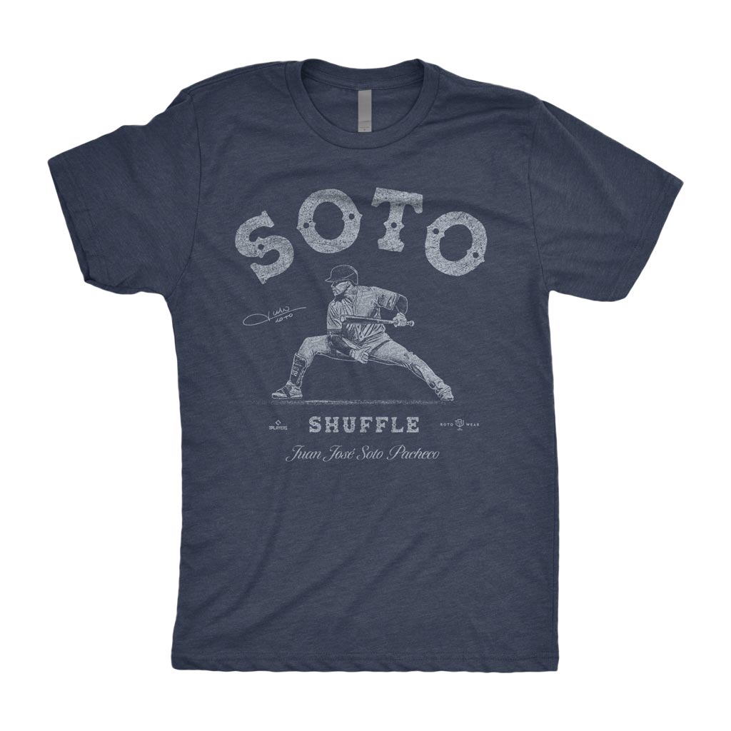 Soto Shuffle Shirt | Juan Soto Bronx New York Baseball MLBPA RotoWear