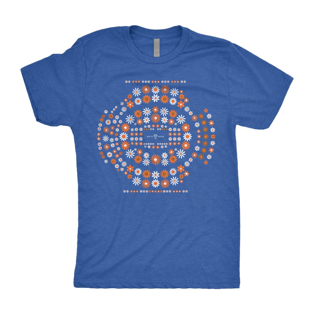 The Garden Shirt | New York Basketball Original RotoWear Flowers Design