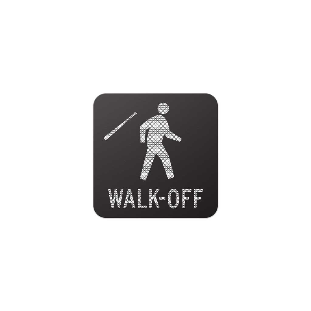 Walk-Off Sticker