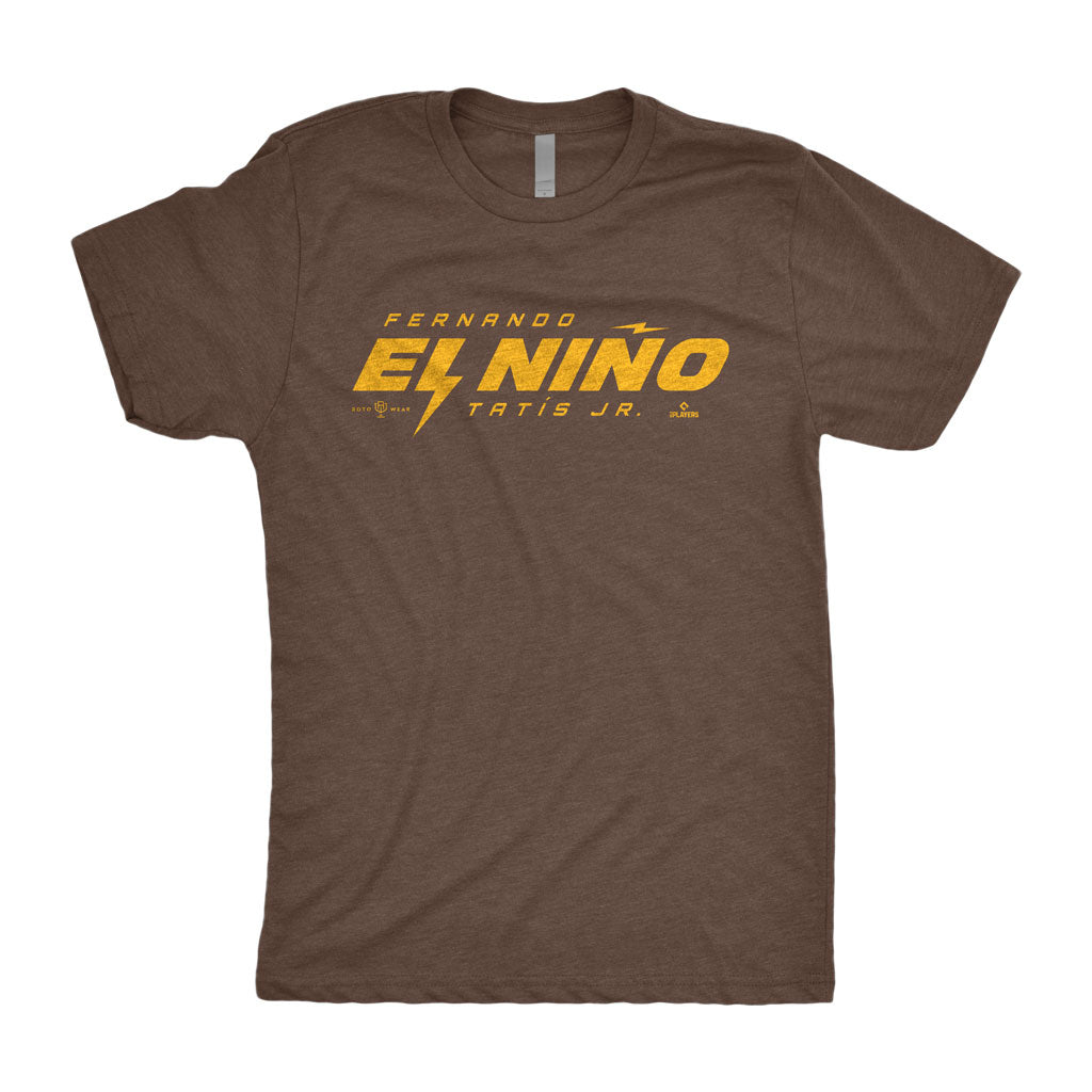 El Niño Logo Shirt | Fernando Tatis Jr. San Diego Padres Shortstop Baseball RotoWear