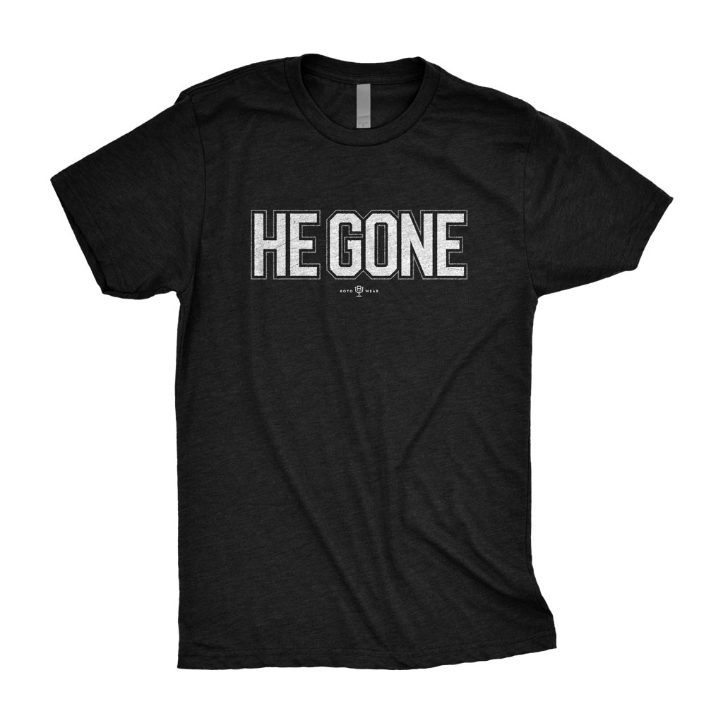 He Gone Shirt | Chicago Baseball RotoWear Hawk Design