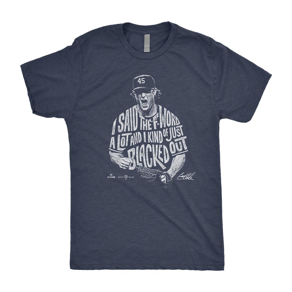 I Said The F-Word A Lot And I Kind Of Just Blacked Out Shirt | Gerrit Cole New York Baseball RotoWear