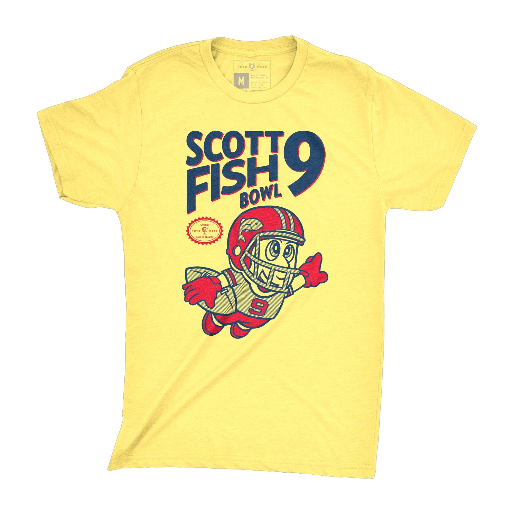 Scott Fish Bowl 9 T-Shirt (Yellow)