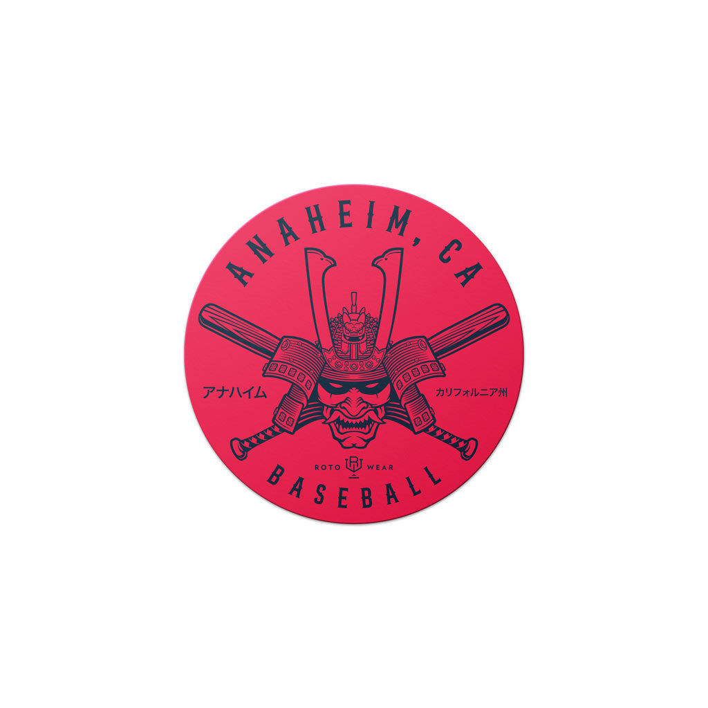 Anaheim Samurai Helmet Sticker