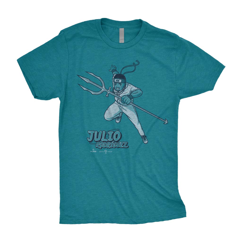 Anime Julio Shirt | Julio Rodríguez Seattle Baseball MLBPA RotoWear