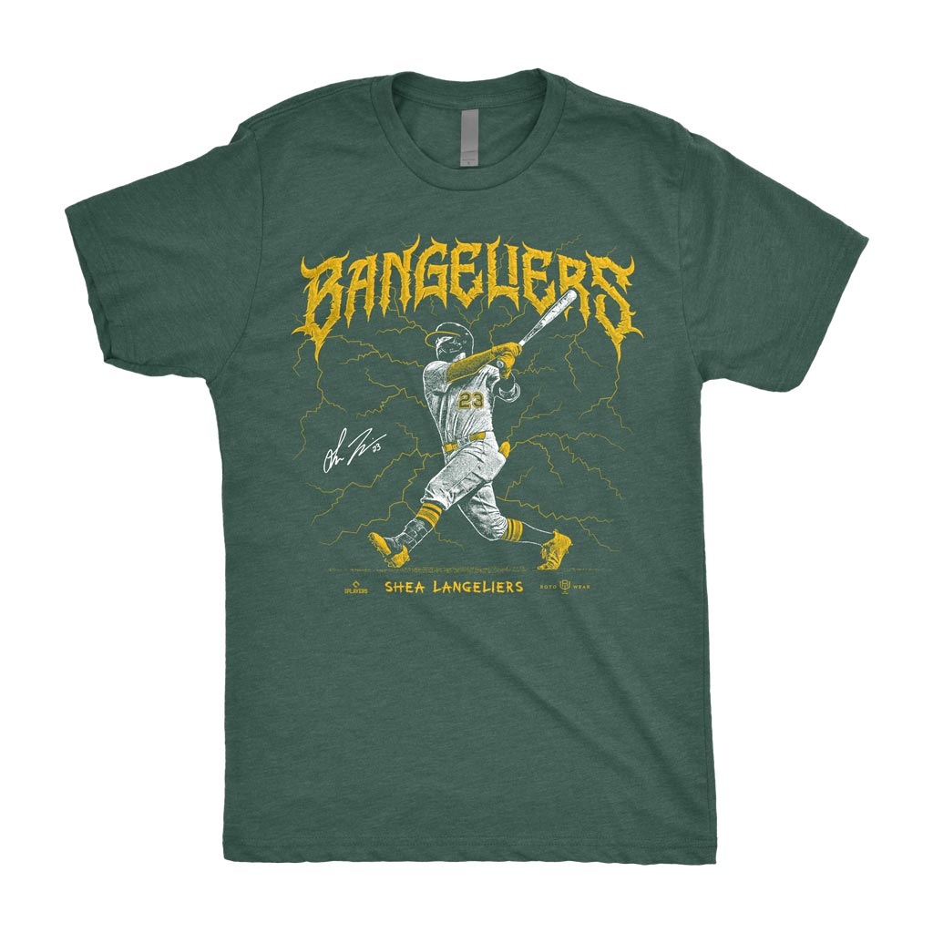 Bangeliers Shirt | Shea Langeliers Sacramento Baseball MLBPA RotoWear