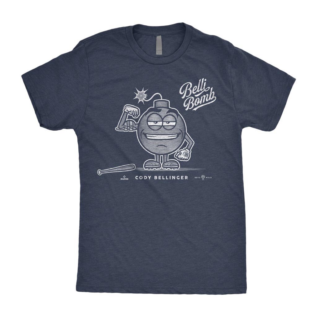 Belli Bomb Shirt | Cody Bellinger Bronx New York Baseball RotoWear