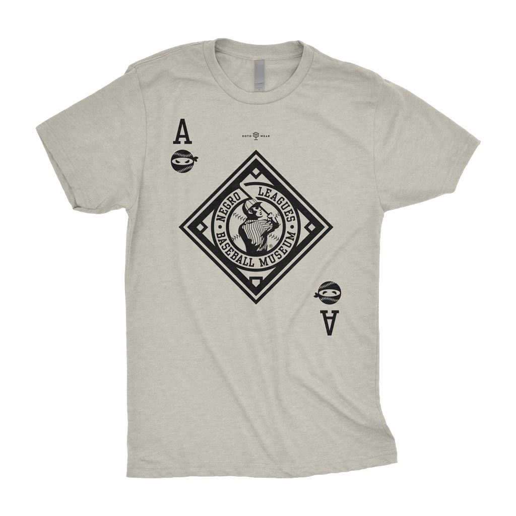 Black Aces Shirt | Negro Leagues Baseball Museum x Pitching Ninja x RotoWear