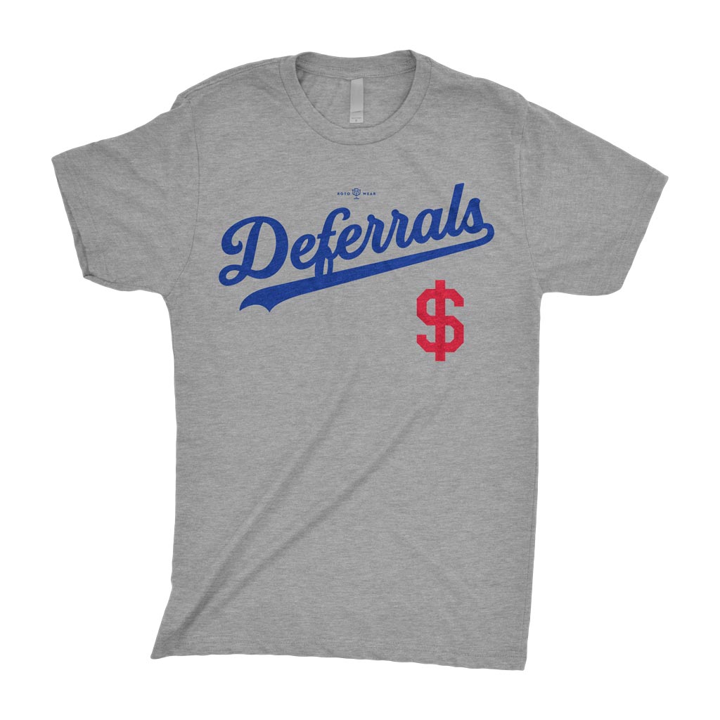 Deferrals Shirt | Los Angeles Baseball Original RotoWear Design