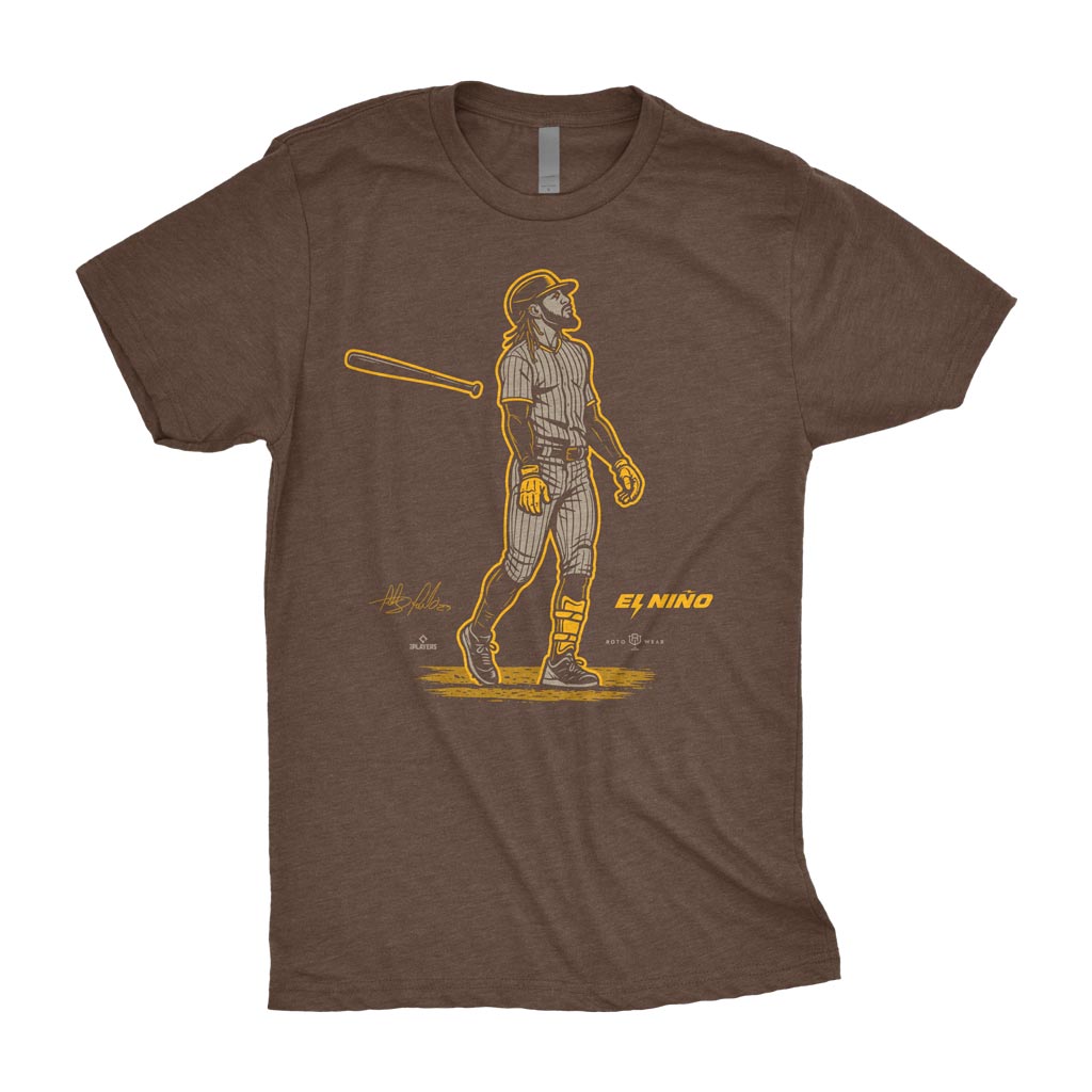 El Niño 3 Shirt | Fernando Tatis Jr. San Diego Baseball MLBPA RotoWear