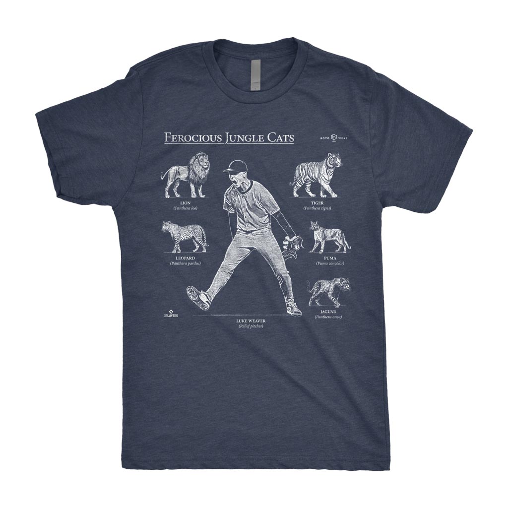 Ferocious Jungle Cats Shirt | Luke Weaver Bronx New York Baseball
