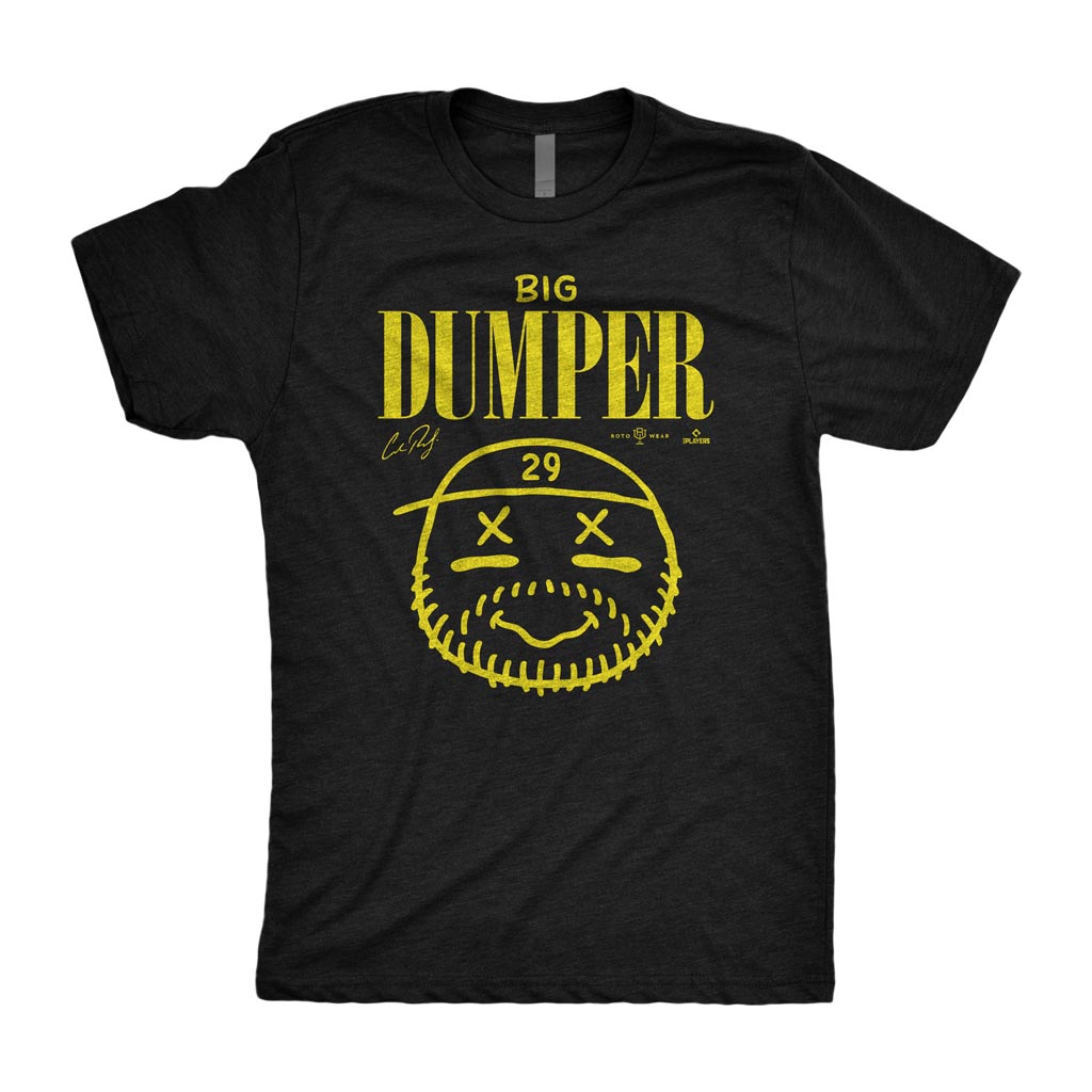 Grunge Dumper Shirt | Big Dumper Cal Raleigh Seattle Baseball Nirvana MLBPA RotoWear
