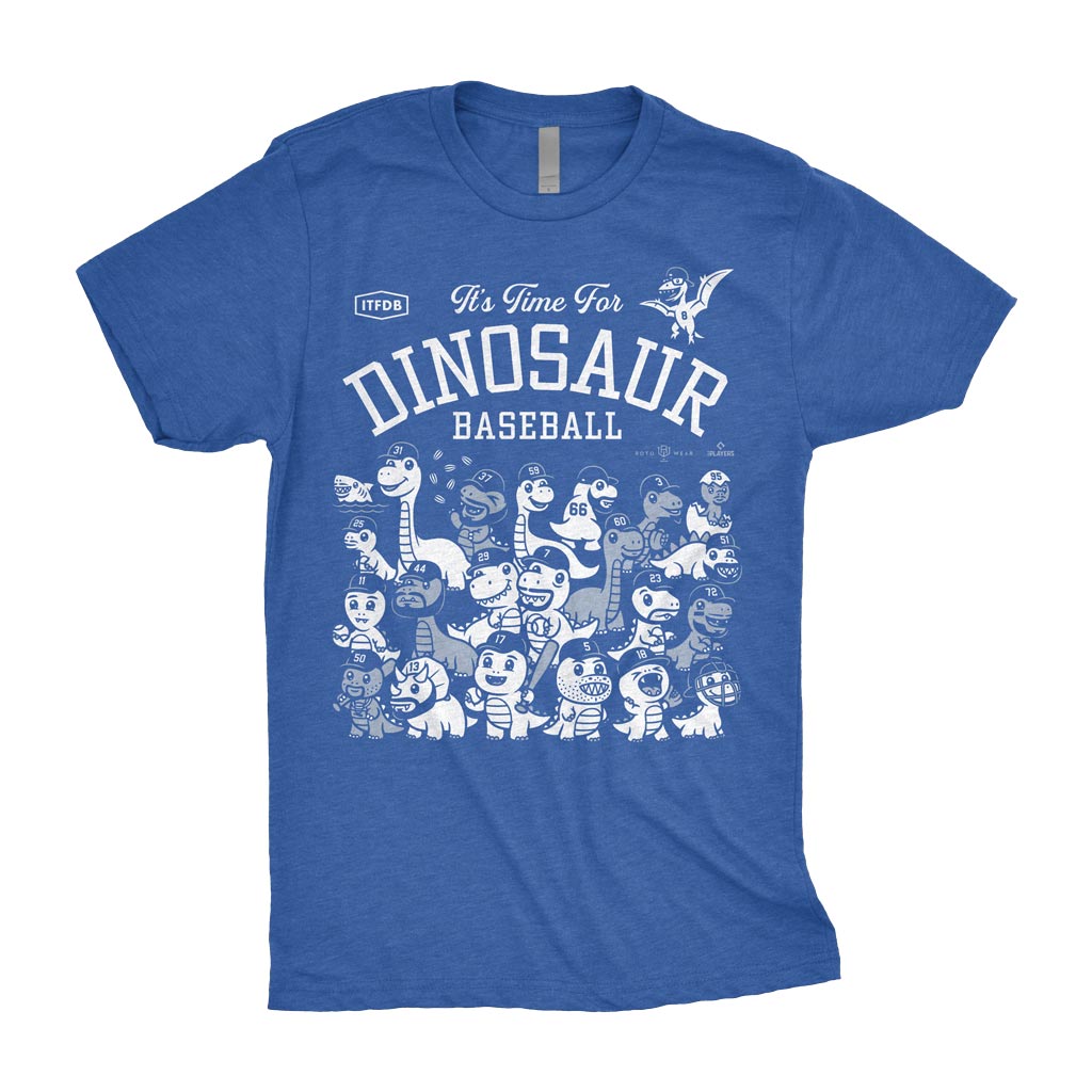 It’s Time For Dinosaur Baseball T-Shirt