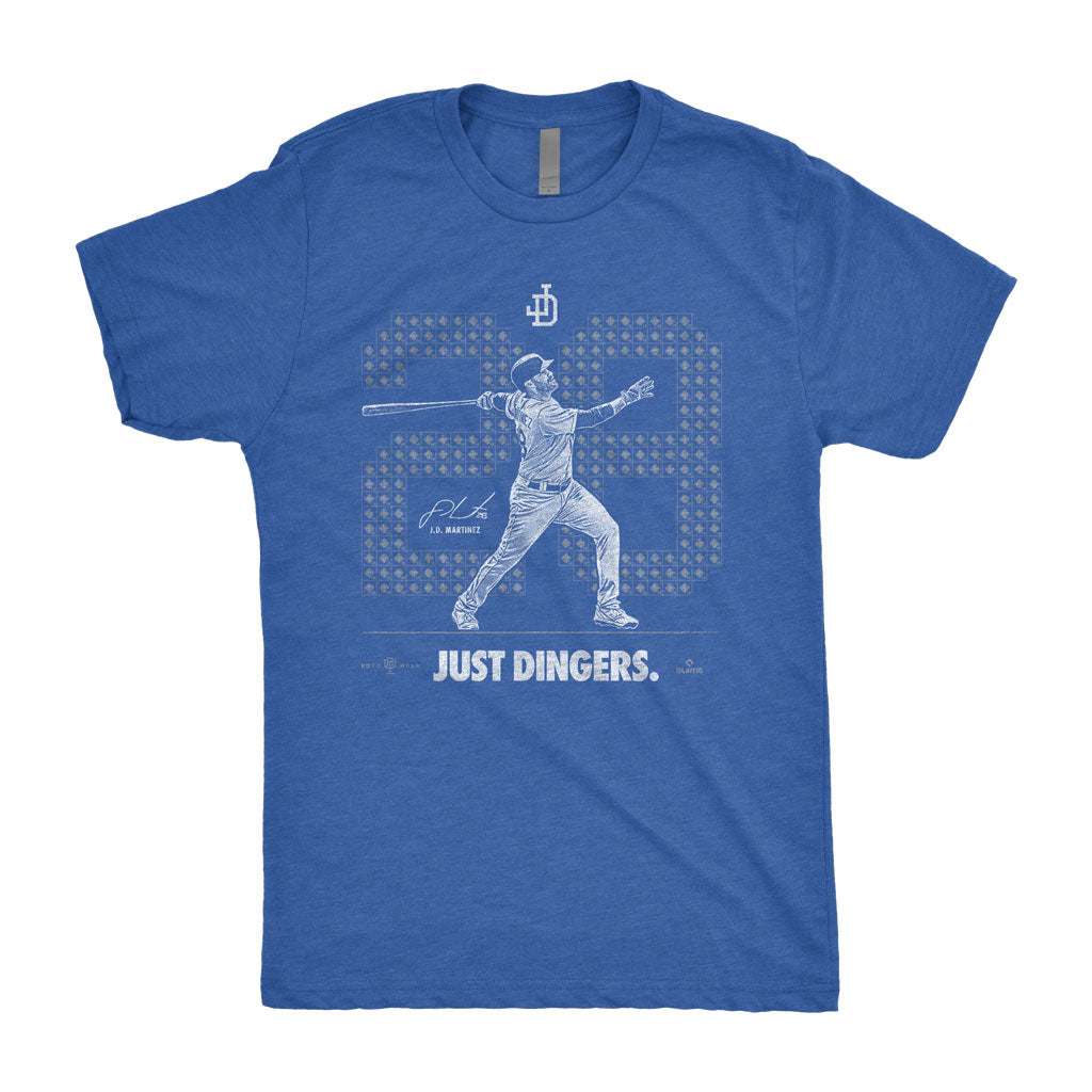 Just Dingers Shirt | JD Martinez Los Angeles Baseball RotoWear