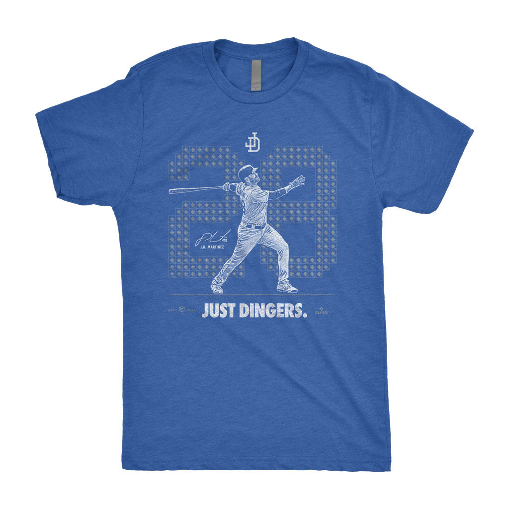 Congratulations JD Martinez 300 Home Runs Los Angeles Dodgers T-Shirt -  Roostershirt