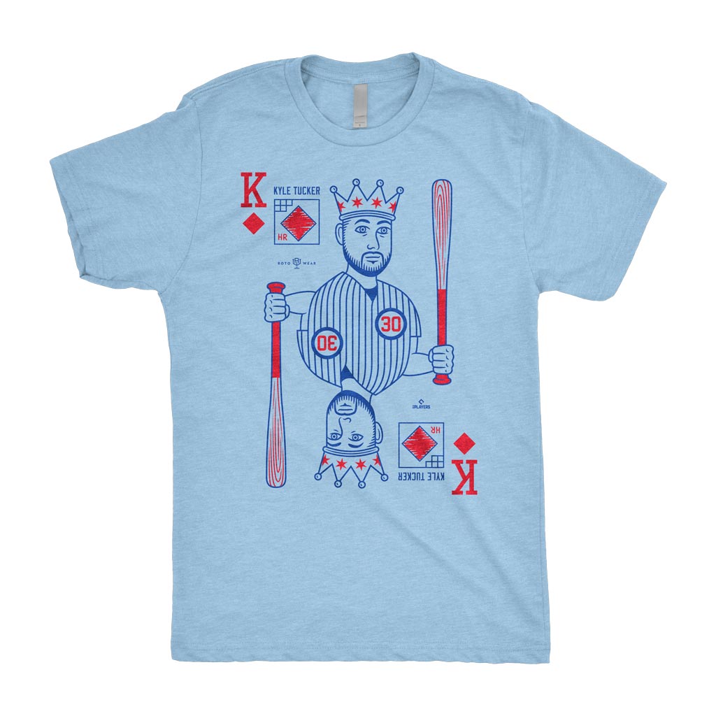King Tuck Shirt | Kyle Tucker Chicago Baseball MLBPA RotoWear