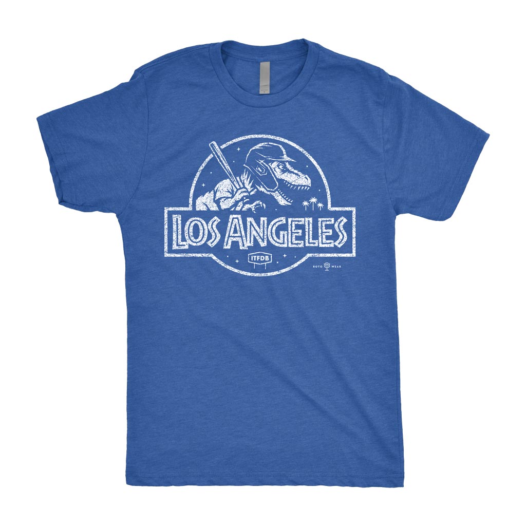 Los Angeles Dinosaurs Shirt | LA Baseball ITFDB Original RotoWear Design