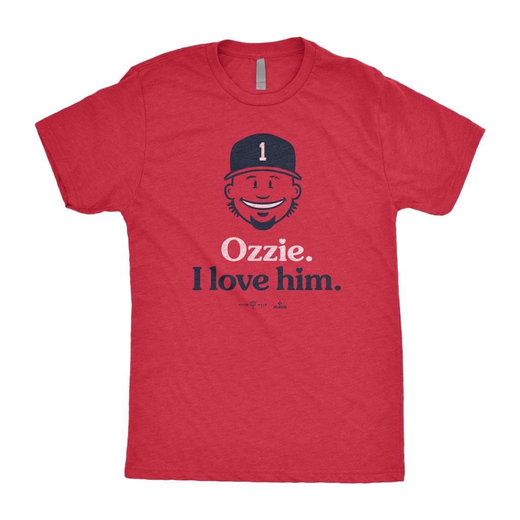 FREE shipping Ozzie Albies I Love Him Atlanta Braves MLB shirt, Unisex tee,  hoodie, sweater, v-neck and tank top