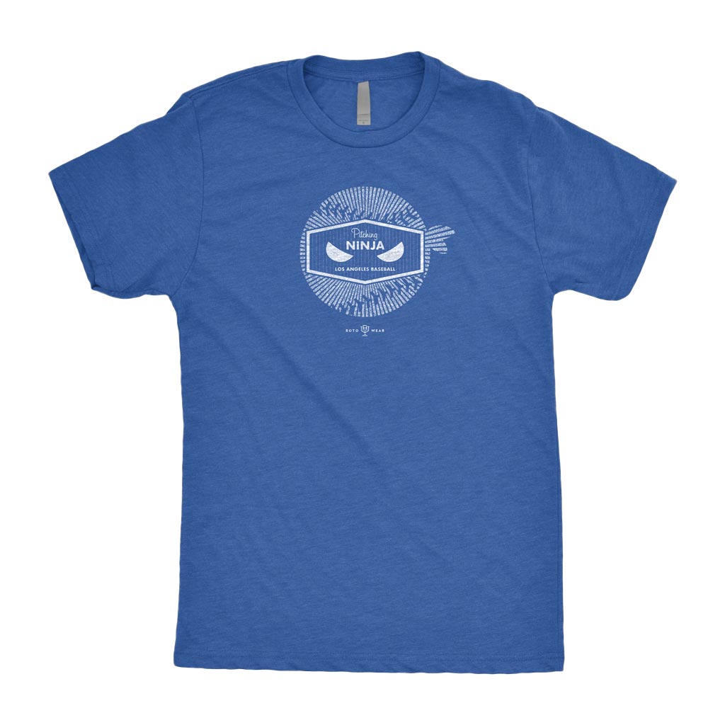 Pitching Ninja T-Shirt (Blue Heaven Edition)