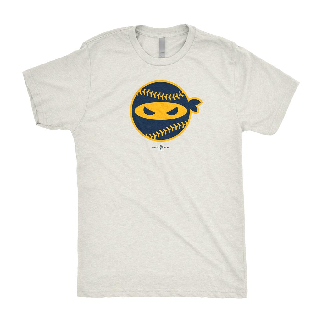 Pitching Ninja T-Shirt (Cream City Edition)