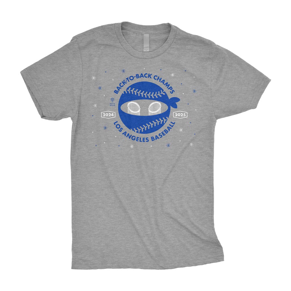 Pitching Ninja T-Shirt (LA Back-To-Back Champs Edition)