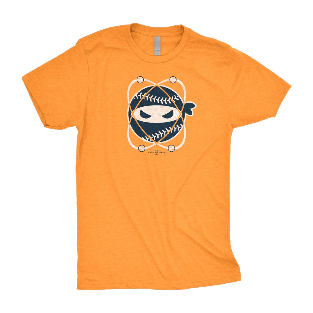 Pitching Ninja Shirt (Orbit Edition) | Original RotoWear Design
