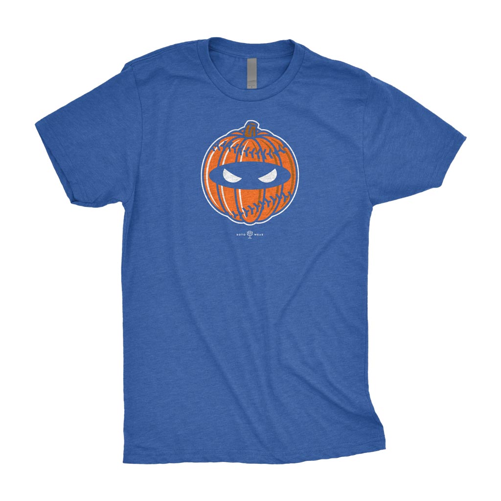 Pitching Ninja T-Shirt (Playoff Pumpkin Edition)