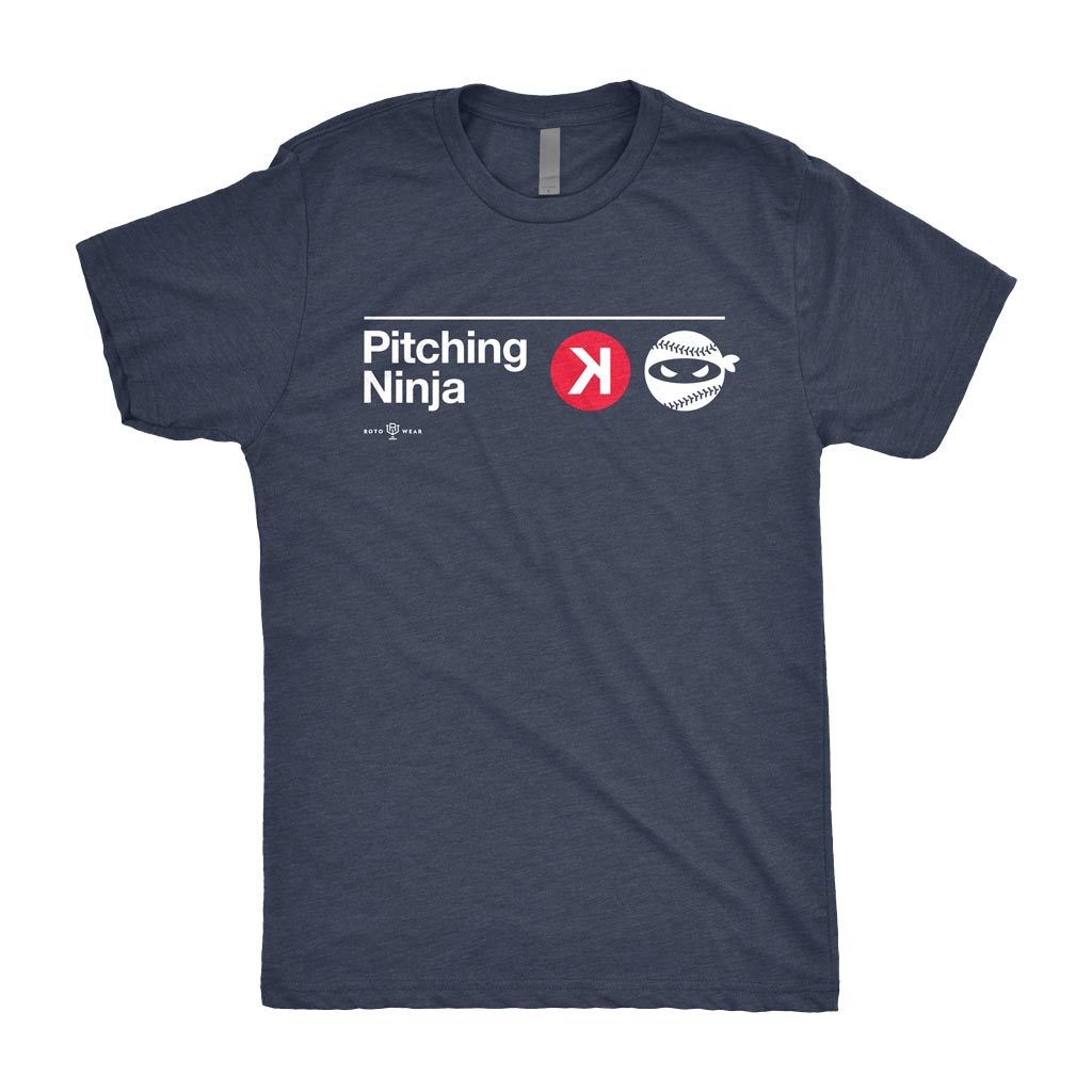Pitching Ninja Shirt (Subway Edition 2) | Bronx New York Baseball Original RotoWear Design