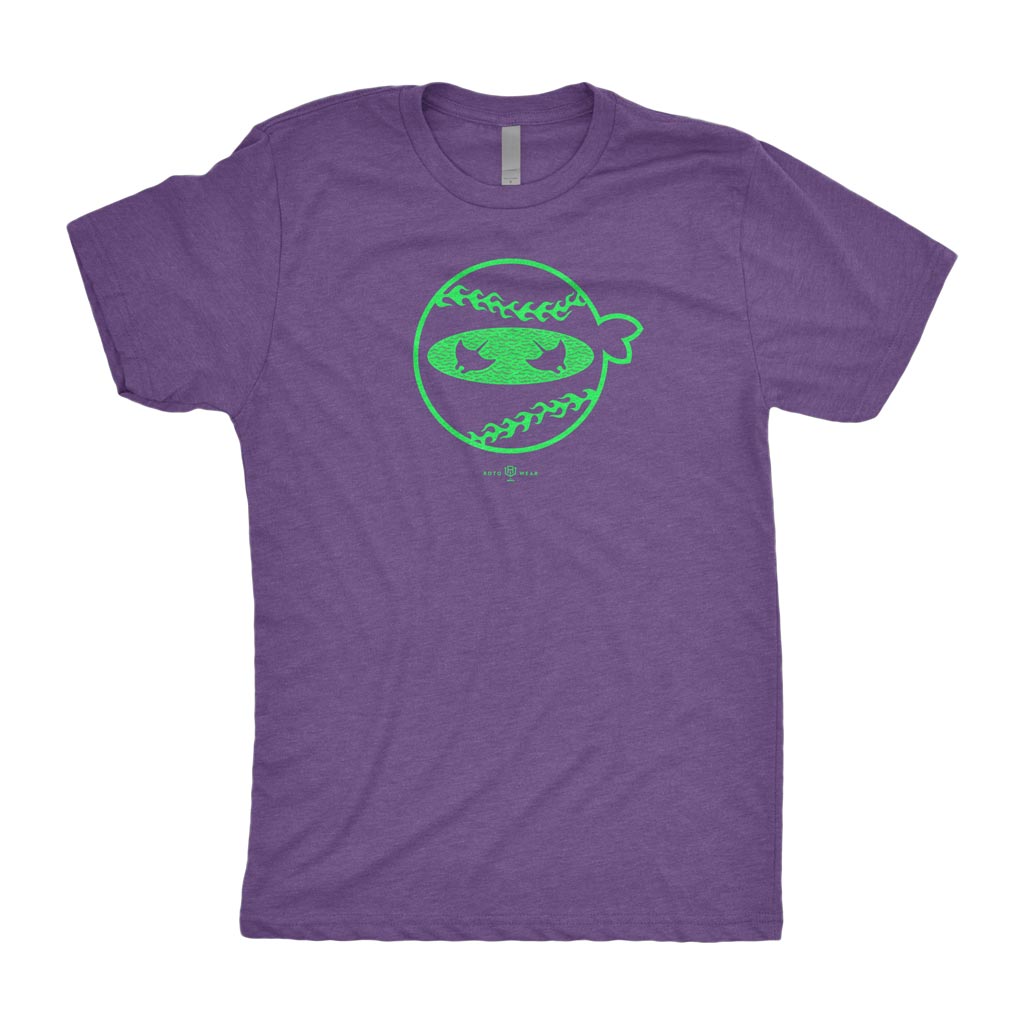 Pitching Ninja Shirt (Tampa Bay Edition 2) | Tampa Bay Baseball Original RotoWear Design