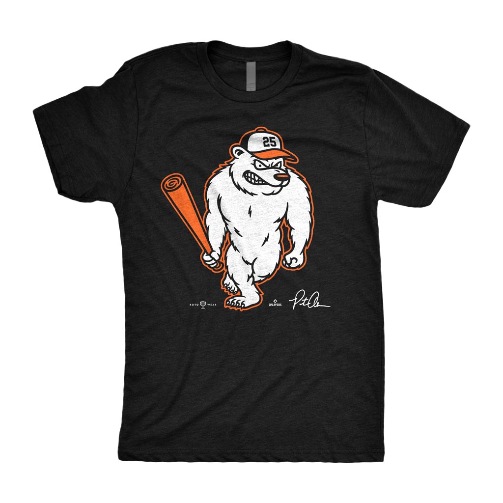 Polar Bear Pete Shirt | Baltimore Baseball Pete Alonso MLBPA RotoWear
