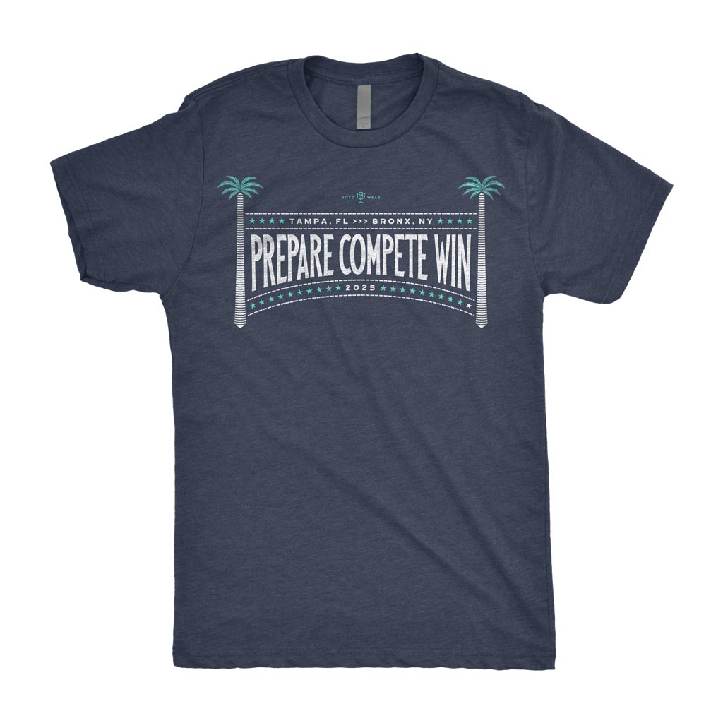 Prepare Compete Win Shirt | Bronx New York Baseball Spring Training 2025 Original RotoWear Design