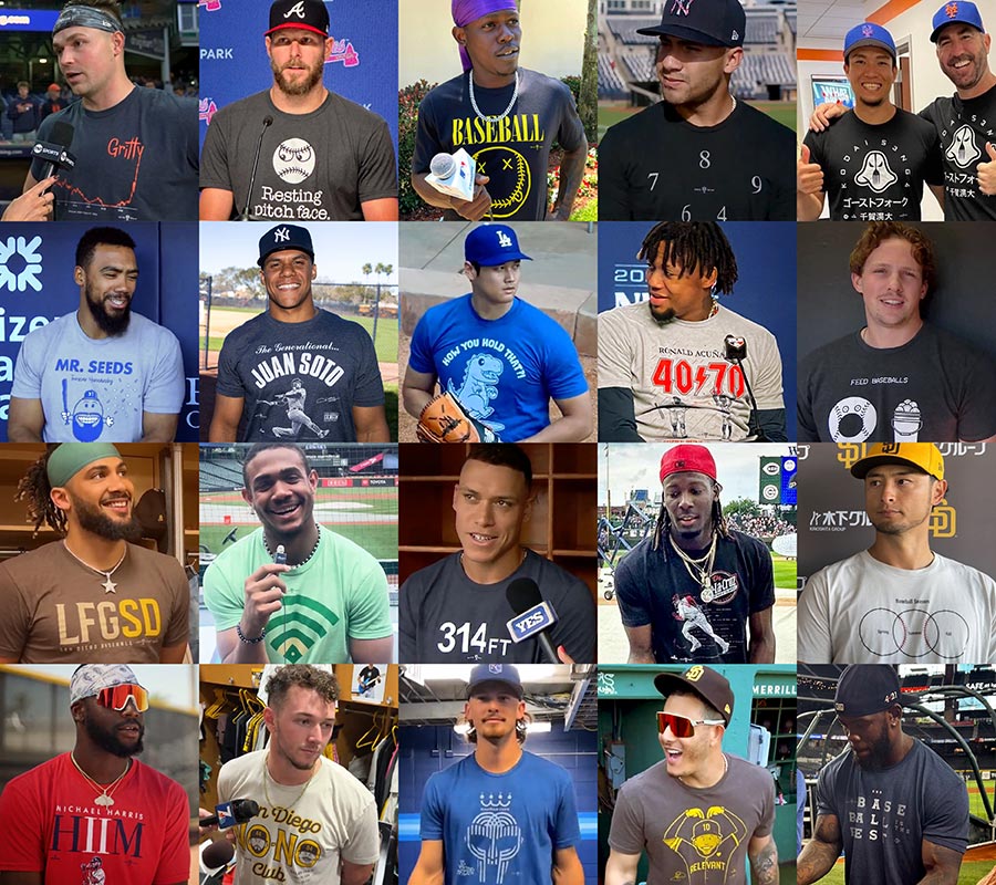 RotoWear Baseball & Fantasy Football T-Shirts