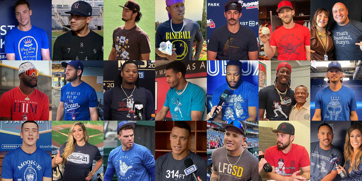 RotoWear Baseball & Fantasy Football T-Shirts