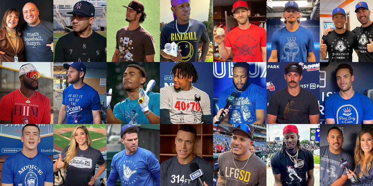 RotoWear Baseball & Fantasy Football T-Shirts
