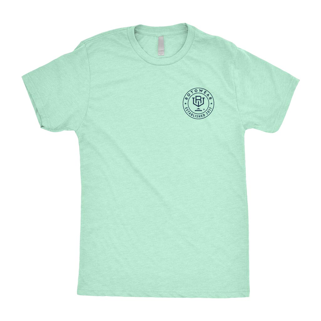 RotoWear Left Chest Seal T-Shirt (Mint Edition)