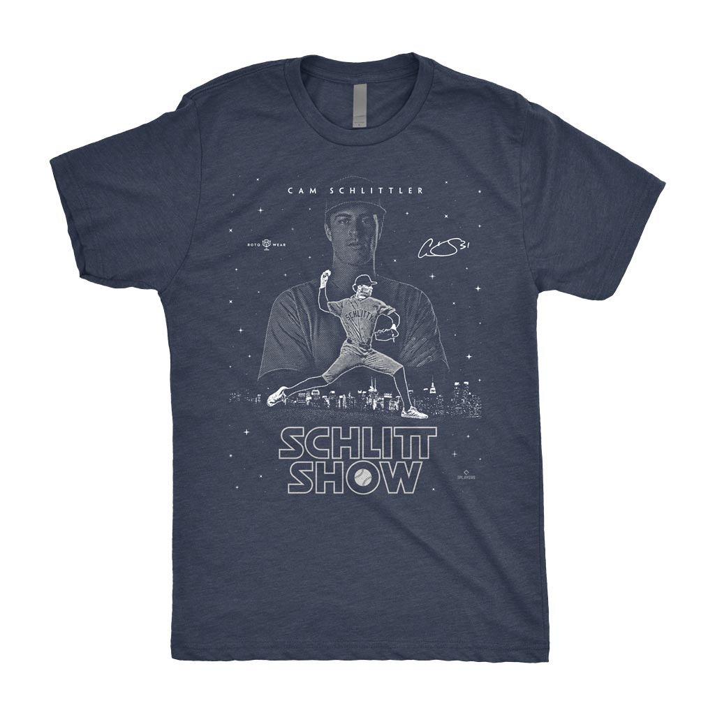 Schlitt Show: The Ace Awakens Shirt | Cam Schlittler Bronx New York Baseball MLBPA RotoWear