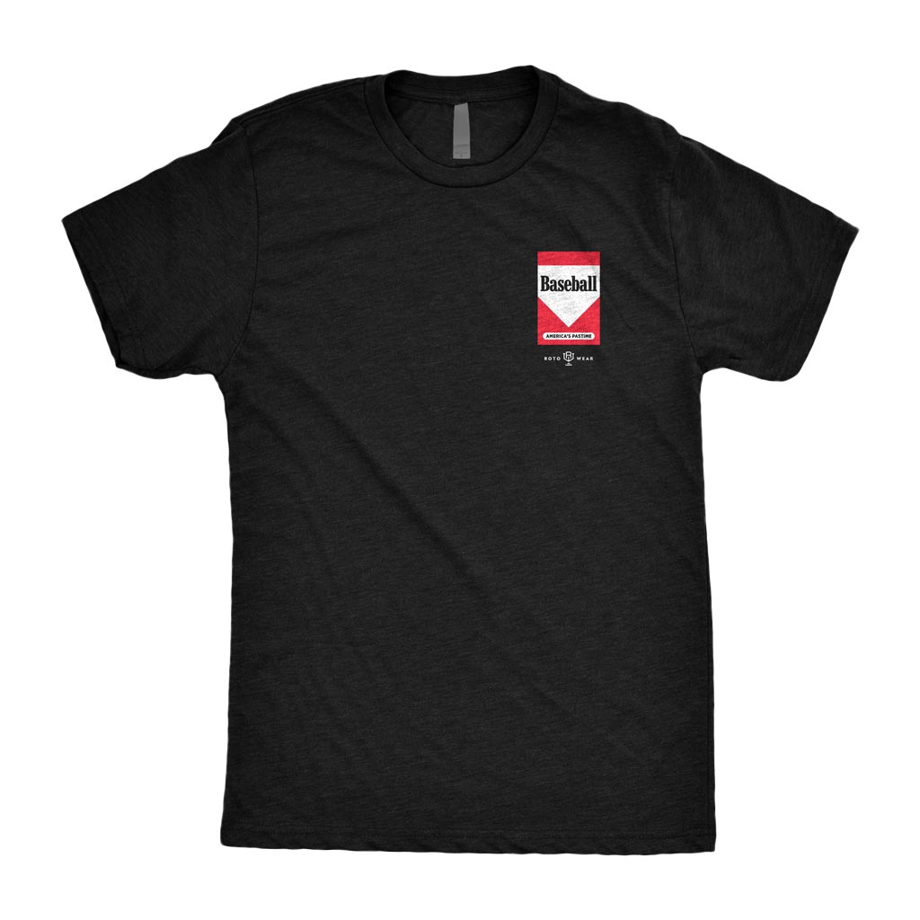 Smoking Barrels Shirt | Baseball America’s Pastime Baseball Pack RotoWear Design