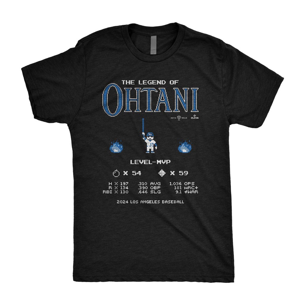 The Legend Of Ohtani Shirt | Shohei Ohtani 2024 MVP Los Angeles Baseball MLBPA RotoWear