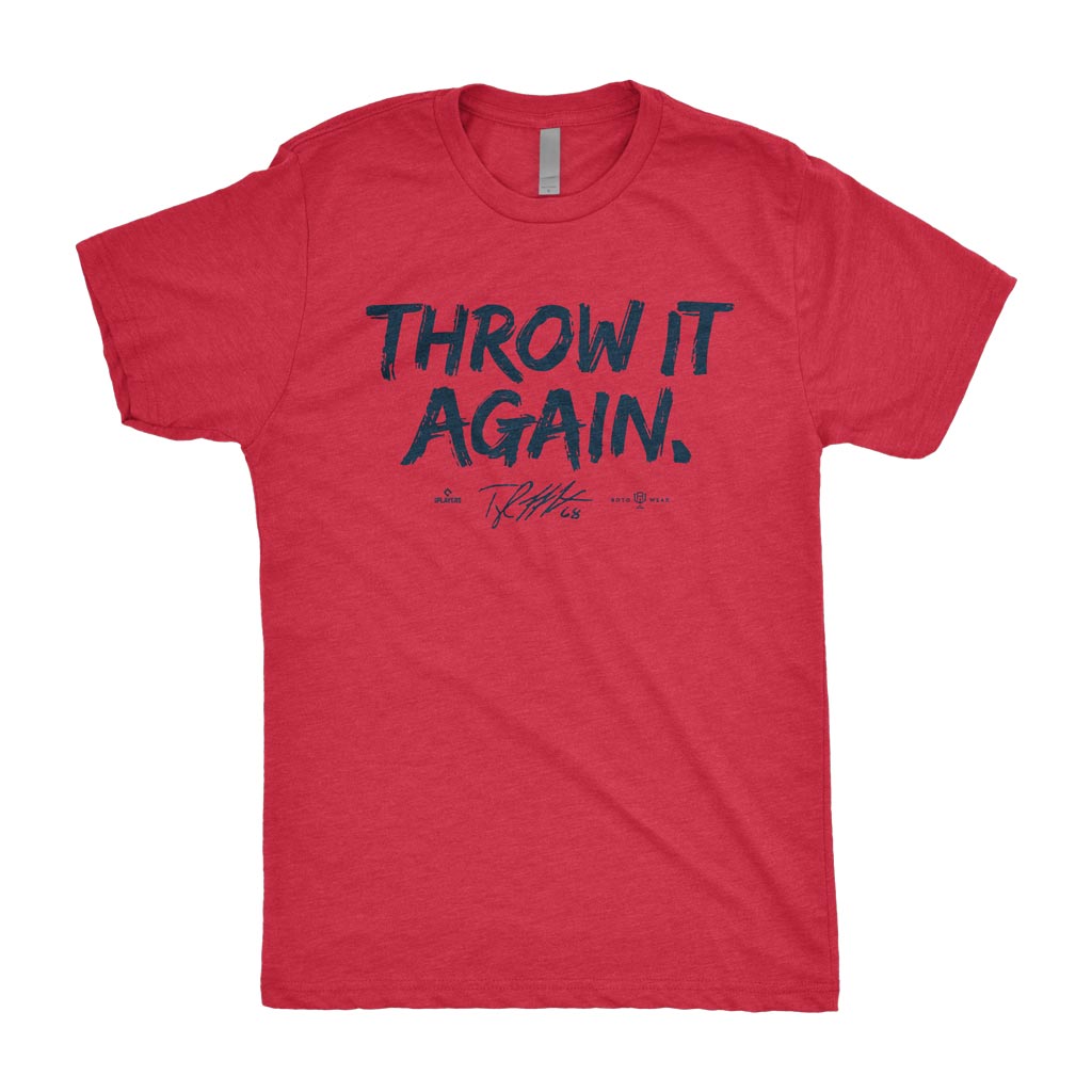 Throw It Again Shirt | Tyler Matzek Atlanta Baseball MLBPA RotoWear