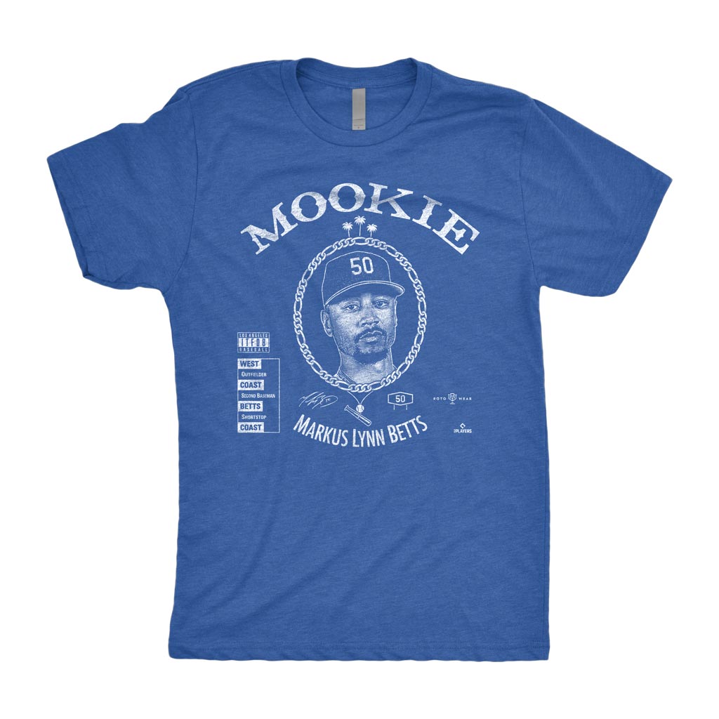 West Coast, Betts Coast Shirt | Mookie Betts Los Angeles Baseball Markus Lynn Betts ITFDB RotoWear