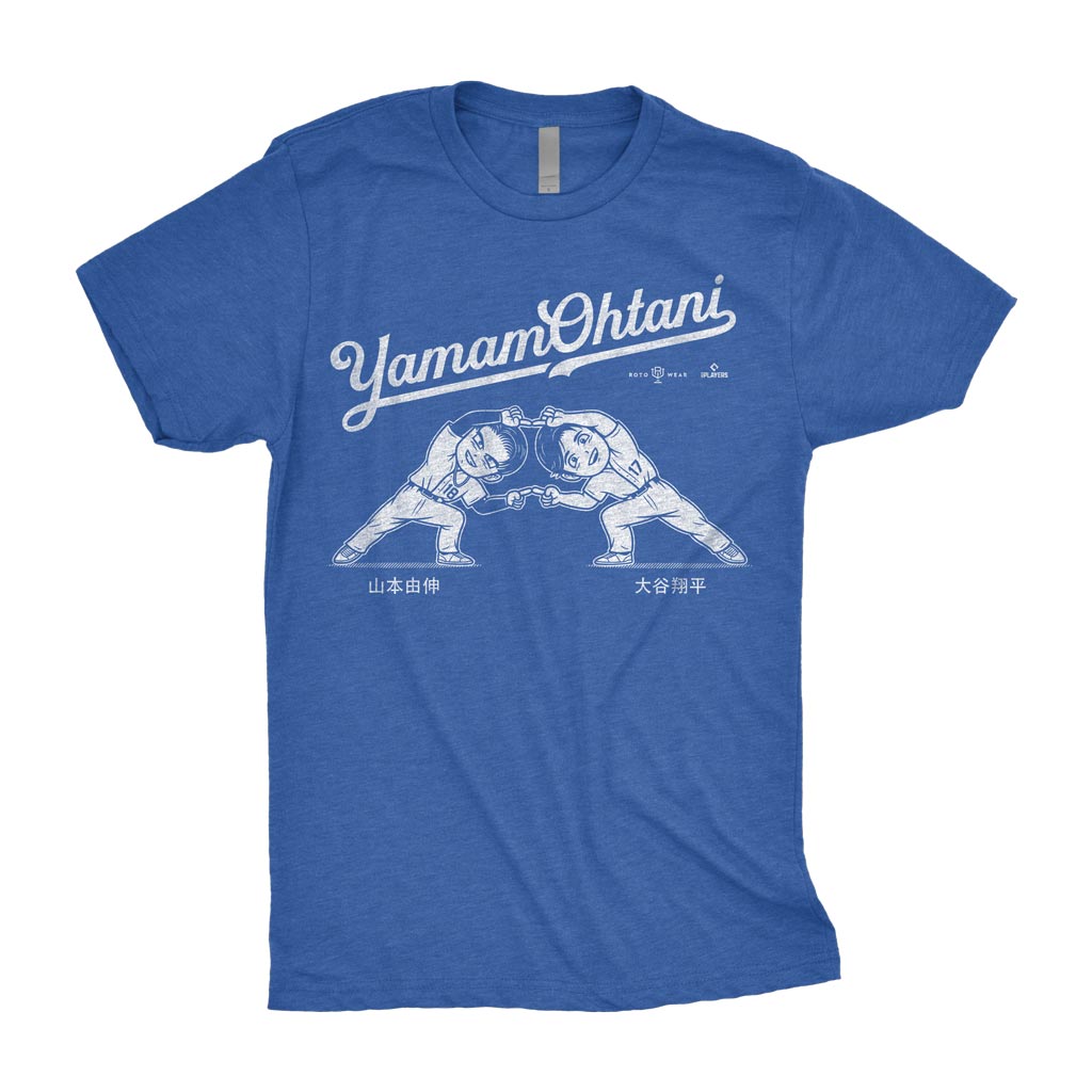 YamamOhtani Shirt | Yoshinobu Yamamoto Shohei Ohtani Los Angeles Baseball Fusion Dance RotoWear