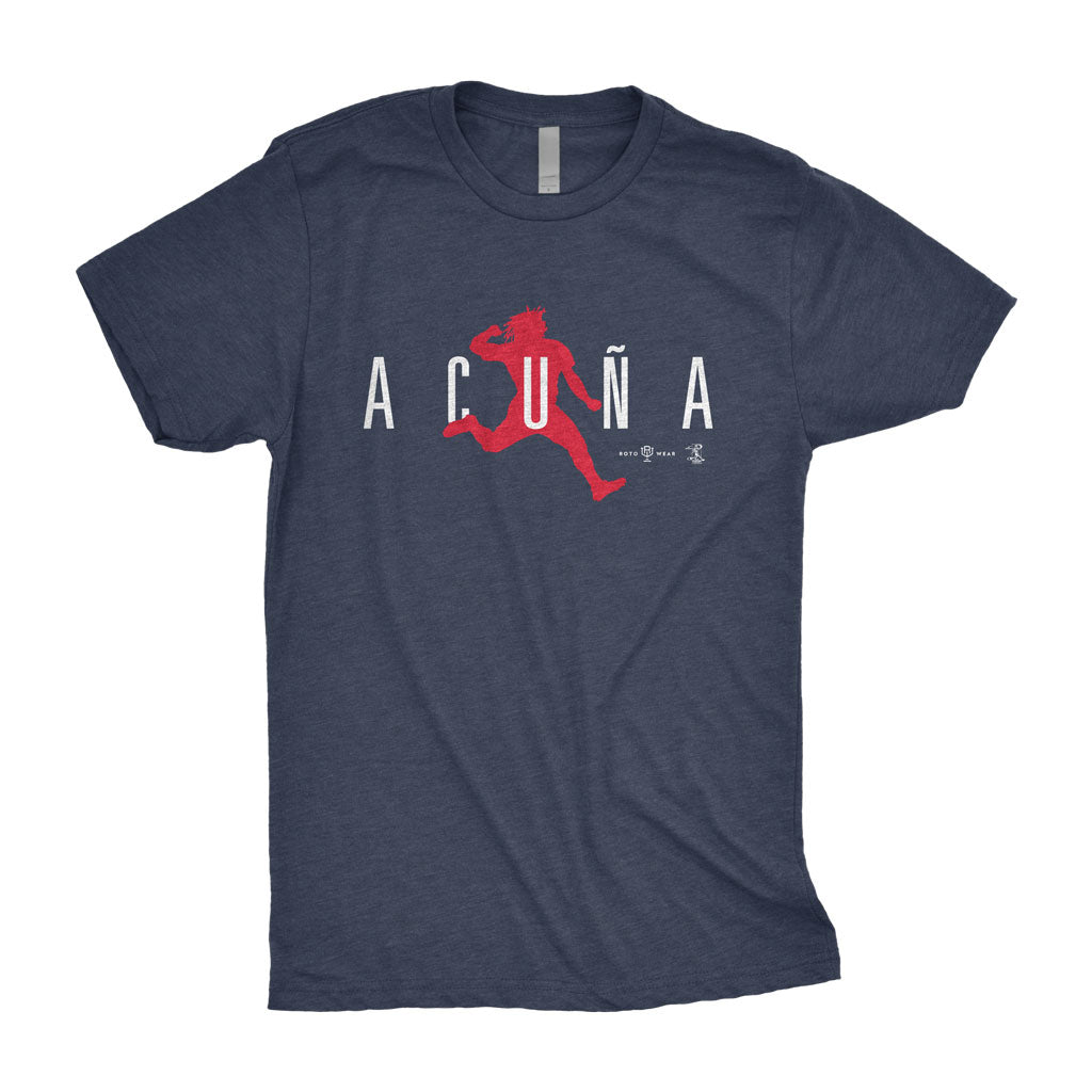 Air Acuña Shirt  Ronald Acuna Jr. Atlanta Baseball RotoWear