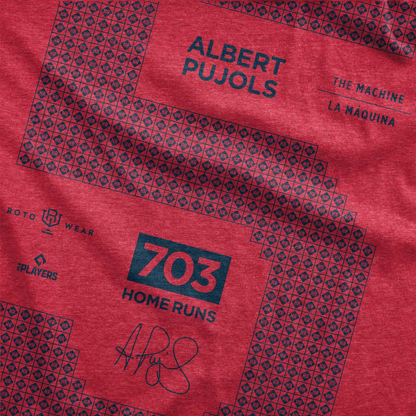 Hevding Albert Pujols Los Angeles Baseball Home Run Kids T-Shirt