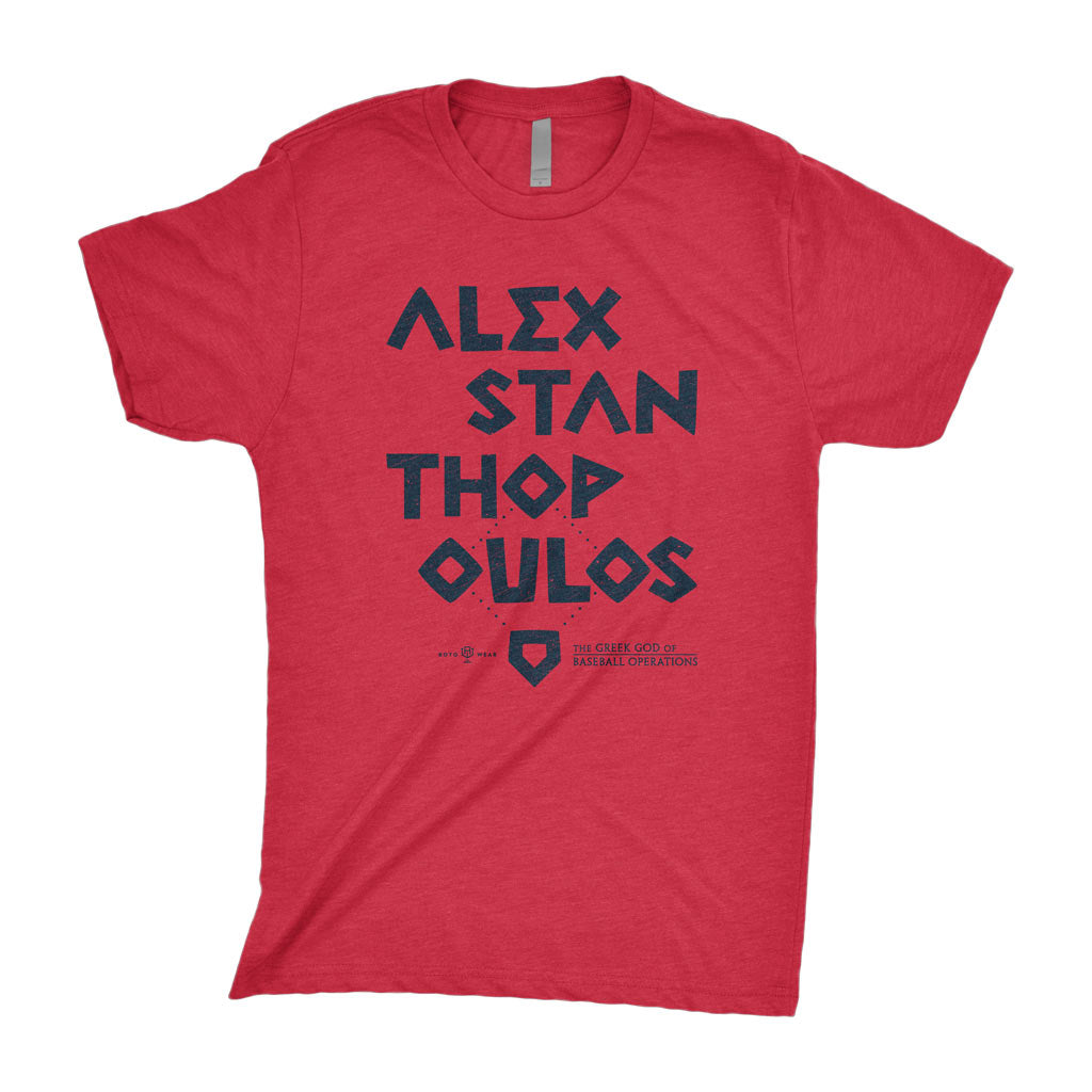 Alex Stanthopoulos Shirt | Alex Anthopoulos Atlanta Baseball RotoWear Design