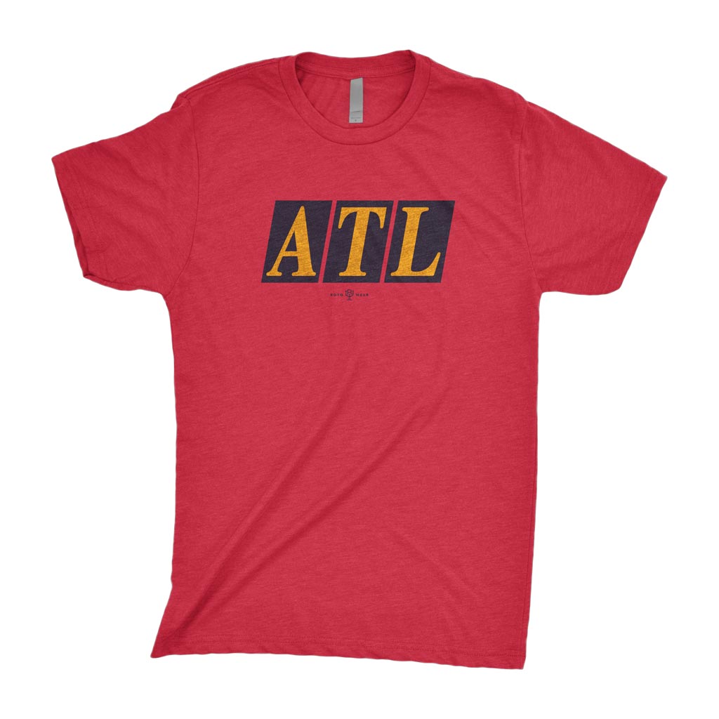 ATL Shirt | Atlanta Baseball Retro TBS Vintage TV Original RotoWear Design