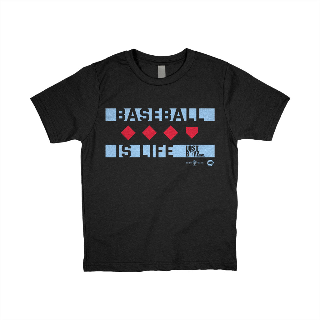 Baseball Is Life Youth T-Shirt
