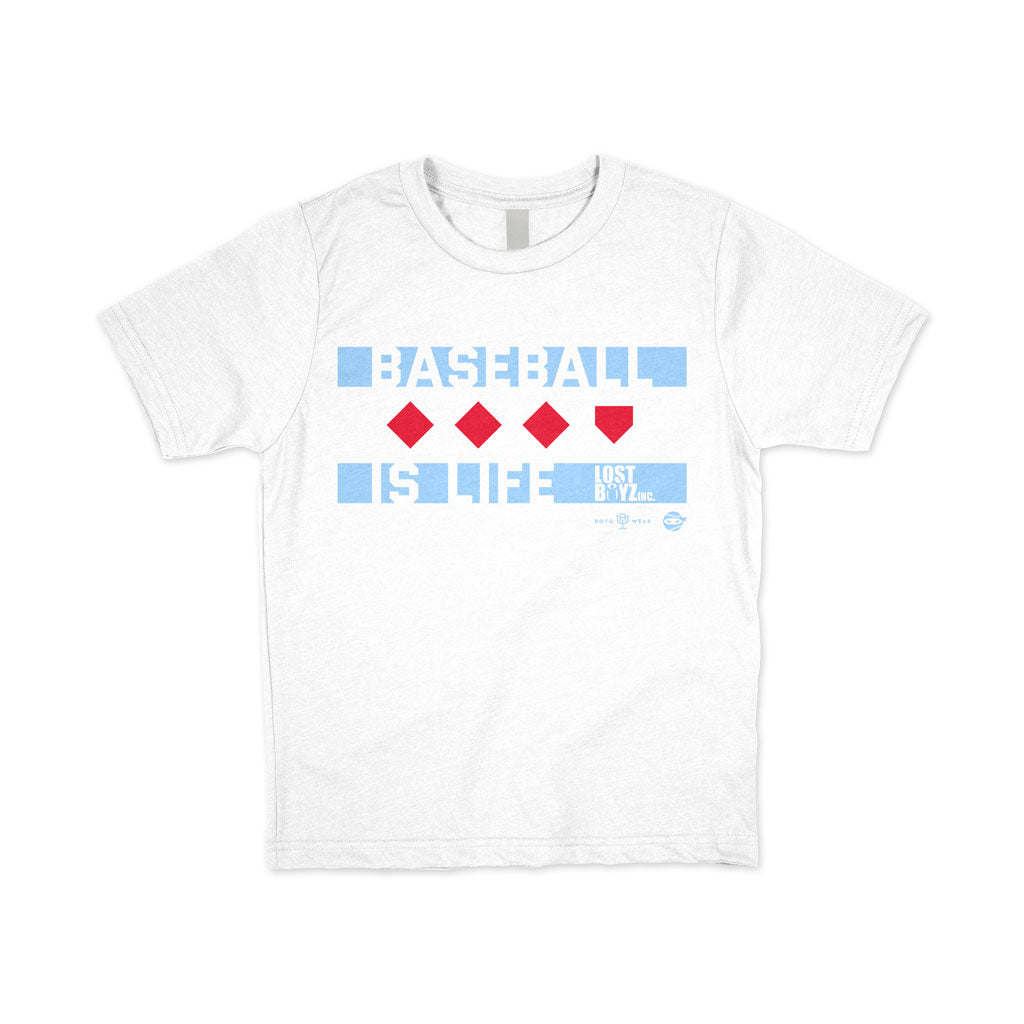 Baseball Is Life Youth T-Shirt
