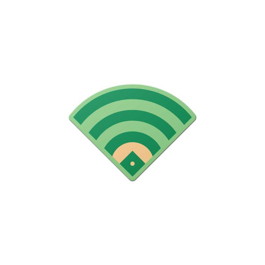 Baseball Signal Sticker